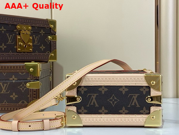 LV x TM Mini Square Trunk in Monogram Coated Canvas M14040 Replica