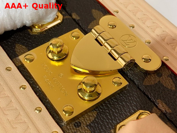 LV x TM Mini Square Trunk in Monogram Coated Canvas M14040 Replica