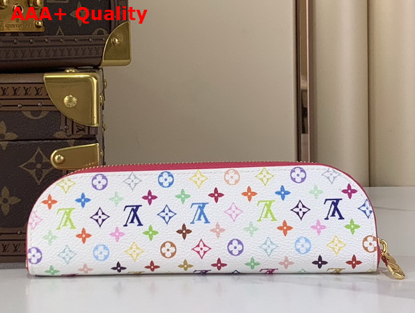 LV x TM Monogram Multicolor Charlotte Pencil Pouch in White GI1303 Replica