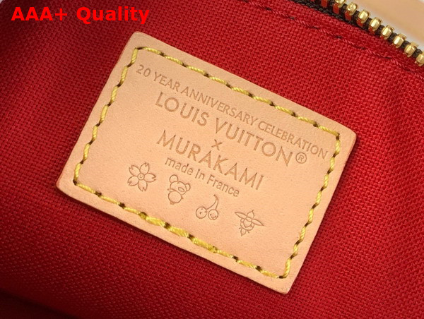 LV x TM Nano Alma Monogram Coated Canvas with Cherry Print M13416 Replica