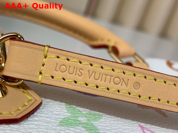 LV x TM Nano Speedy Multicolore Blanc M13391 Replica