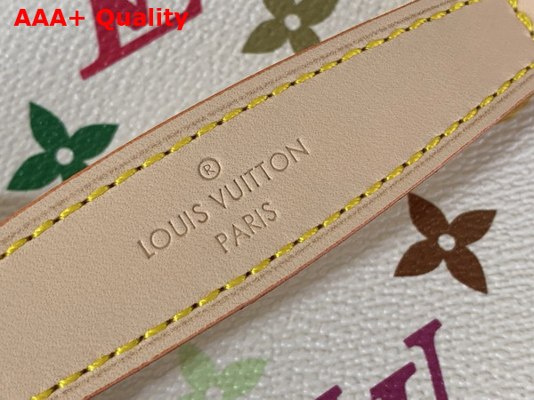 LV x TM Nice BB Vanity Case in White Multicolored Monogram Coated Canvas Replica