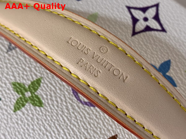 LV x TM Nice Mini Toiletry Bag in White Multicolored Monogram Coated Canvas Replica