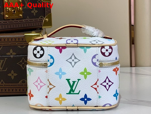 LV x TM Nice Nano Vanity Case in Multicolored Monogram Coated Canvas Replica
