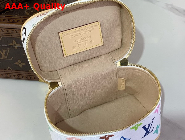 LV x TM Nice Nano Vanity Case in Multicolored Monogram Coated Canvas Replica