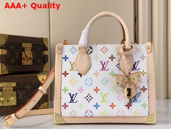 LV x TM Onthego PM Multicolor Coated Canvas M27580 Replica