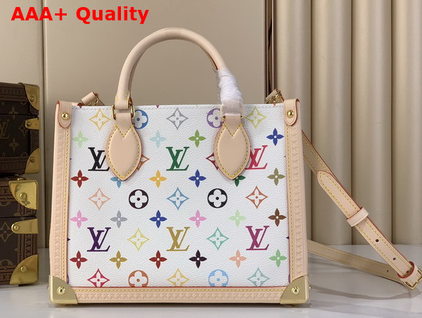 LV x TM Onthego PM Multicolor Coated Canvas M27580 Replica