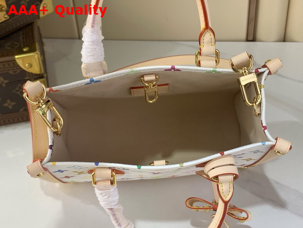 LV x TM Onthego PM Multicolor Coated Canvas M27580 Replica