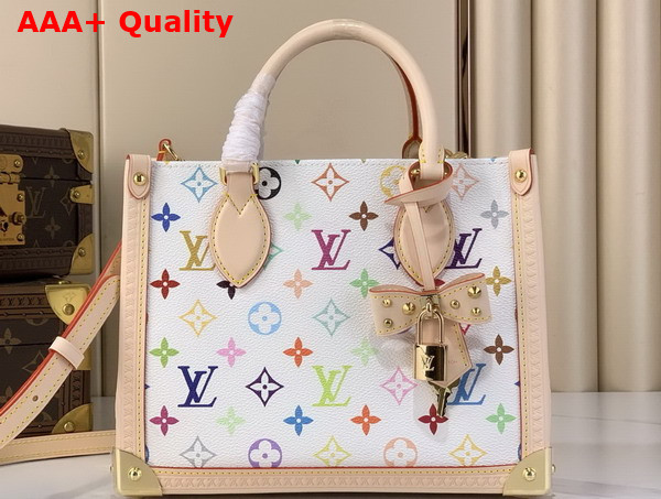 LV x TM Onthego PM Multicolor Coated Canvas M27580 Replica