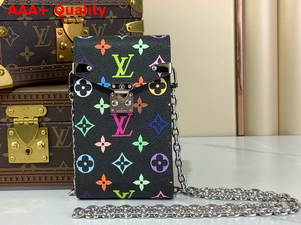 LV x TM Phone Pouch Metis Multicolored Monogram Coated Canvas M14098 Replica