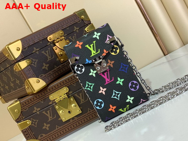 LV x TM Phone Pouch Metis Multicolored Monogram Coated Canvas M14098 Replica