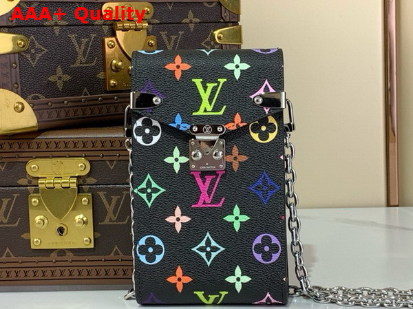 LV x TM Phone Pouch Metis Multicolored Monogram Coated Canvas M14098 Replica