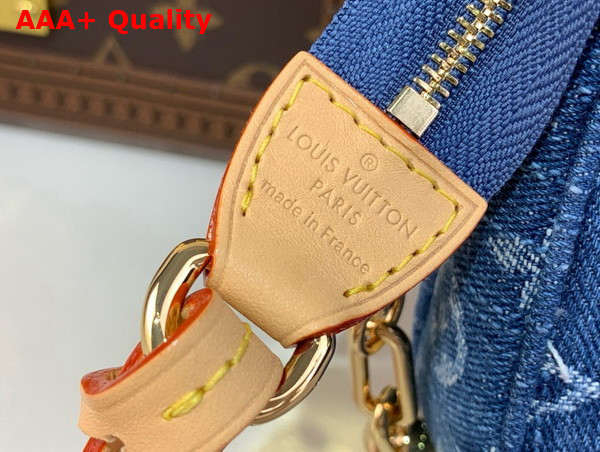 LV x TM Pochette Accessoires Monogram Cherry Denim M13994 Replica