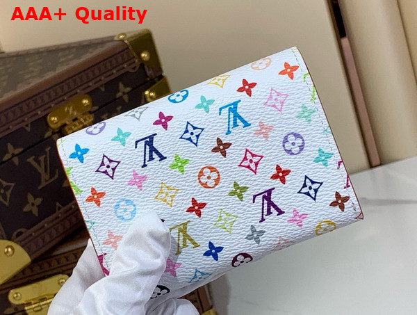 LV x TM Rosalie Coin Purse in Multicolored Monogram Coated Canvas M13399 Replica