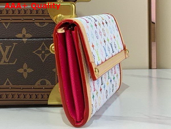 LV x TM Sarah Wallet in Multicolored Monogram Coated Canvas M13397 Replica