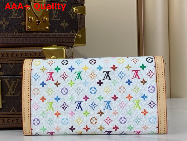 LV x TM Sarah Wallet in Multicolored Monogram Coated Canvas M13397 Replica
