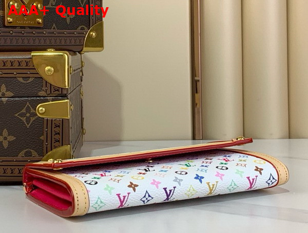 LV x TM Sarah Wallet in Multicolored Monogram Coated Canvas M13397 Replica