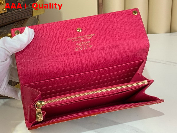 LV x TM Sarah Wallet in Multicolored Monogram Coated Canvas M13397 Replica
