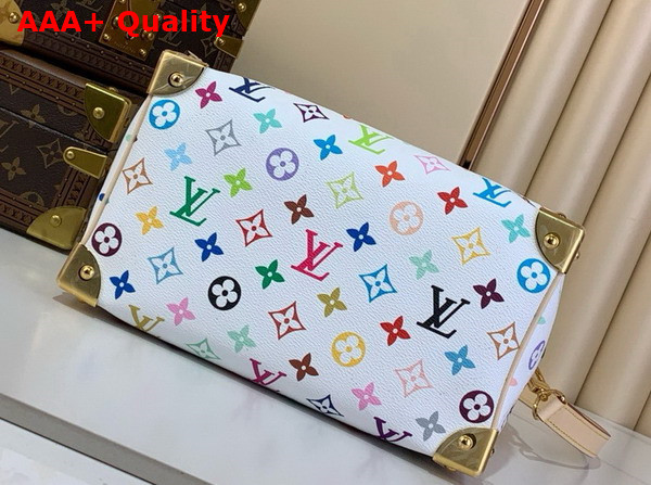 LV x TM Speedy Bandouliere 25 Handbag in Multicolored Monogram Coated Canvas M13085 Replica