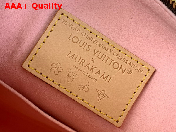 LV x TM Speedy Bandouliere 25 in Sakura Brown Cherry Blossom Monogram Coated Canvas M14174 Replica