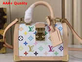 LV x TM Speedy Trunk 20 Monogram Multicolore Coated Canvas M27833 Replica