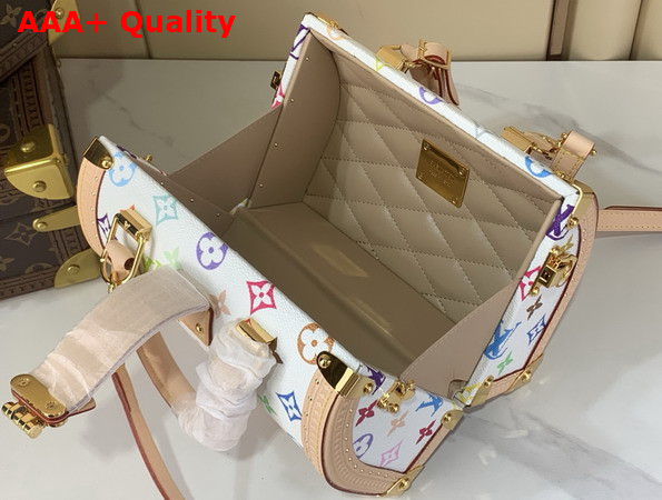 LV x TM Speedy Trunk 20 Monogram Multicolore Coated Canvas M27833 Replica