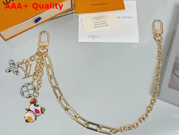 LV x TM Superflat Bag Chain Multicolor M02452 Replica