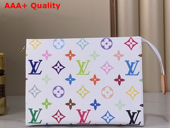 LV x TM Toiletry Pouch 19 Multicolored Monogram Multicolore Coated Canvas M28241 Replica