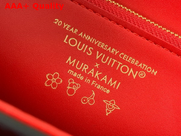 LV x TM Twist MM Handbag in Black Epi Grained Cowhide Leather with Playful Cherry Motifs M14094 Replica