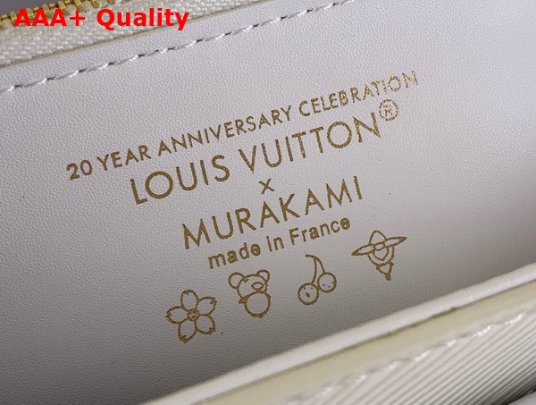 LV x TM Twist PM Handbag in White Epi Grained Cowhide Leather with Playful Cherry Motifs M13239 Replica