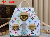 LV x TM Venice Backpack in Multicolored Monogram Coated Canvas M13081 Replica