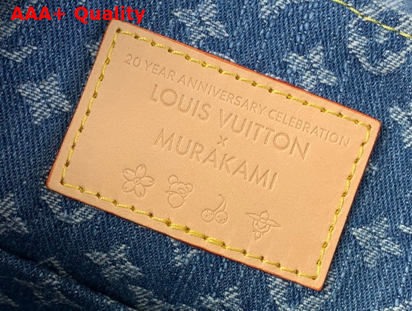 LV x TM Venice NM Backpack in Monogram Cherry Denim M13679 Replica