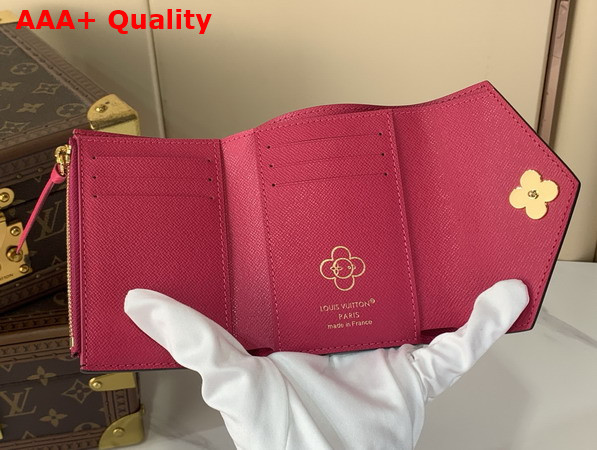 LV x TM Victorine Wallet in Multicolor White Coated Canvas M28387 Replica