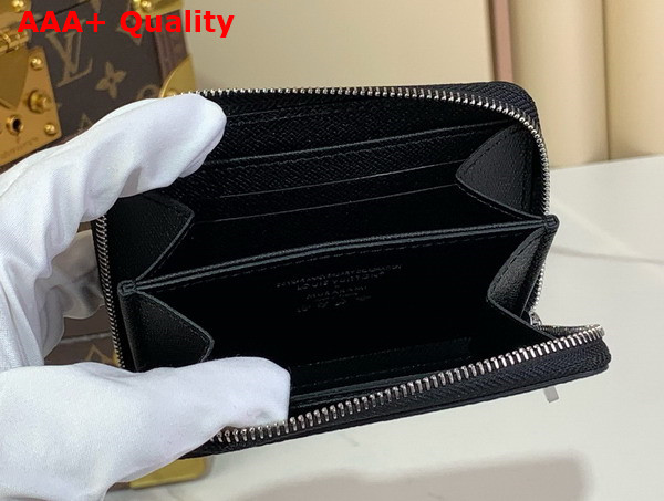 LV x TM Zippy Coin Purse in Black Multicolored Monogram Coated Canvas M13409 Replica