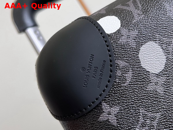 LV x YK Horizon 55 Monogram Eclipse Coated Canvas with 3D Painted Dots Print M10122 Replica