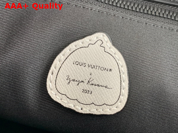 LV x YK Sac Plat Monogram Eclipse Coated Canvas with 3D Painted Dots Print M46404 Replica