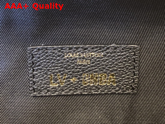 LVXNBA Handle Trunk Black Ball Grain Leather M57971 Replica