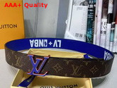 LVXNBA LV 3 Steps 40mm Reversible Belt MP278V Replica