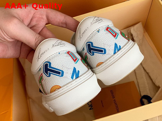 LVXNBA LV Ollie Slip On Sneaker White Monogram Canvas Replica