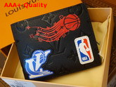 LVXNBA Multiple Wallet Black Cowhide Leather M80624 Replica