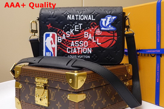 LVXNBA Studio Messenger Black Cowhide Leather M58498 Replica