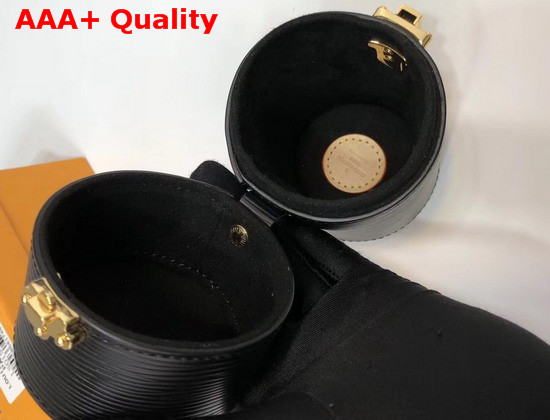 Louis Vuitton 100ml Travel Case Black Epi Leather Replica