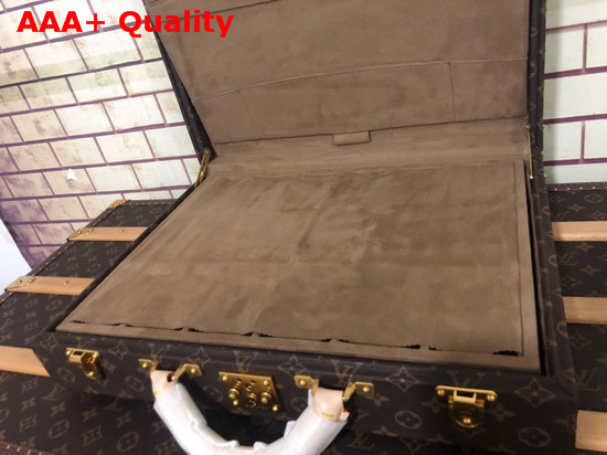 Louis Vuitton 18 Watch Case in Monogram Canvas Replica