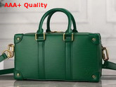 Louis Vuitton 2020 Spring Summer Mens Fashion Show Runway Bag in Green Epi Leather Replica