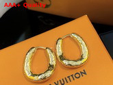 Louis Vuitton 2D Earrings Gold M00393 Replica