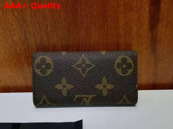 Louis Vuitton 4 Key Holder Monogram Canvas Poppy Replica