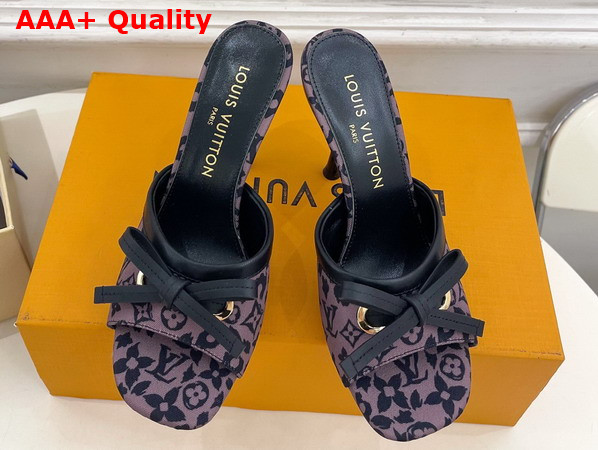 Louis Vuitton 6am Mule in Brown Monogram Leopard Canvas Replica