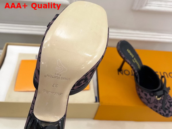 Louis Vuitton 6am Mule in Brown Monogram Leopard Canvas Replica