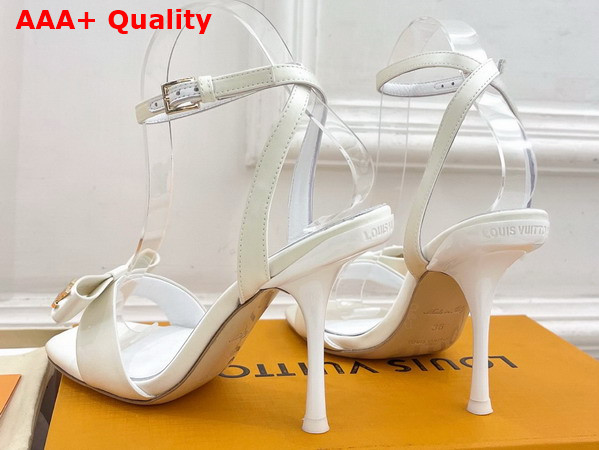 Louis Vuitton 6am Sandal in White Satin 1AK4V4 Replica
