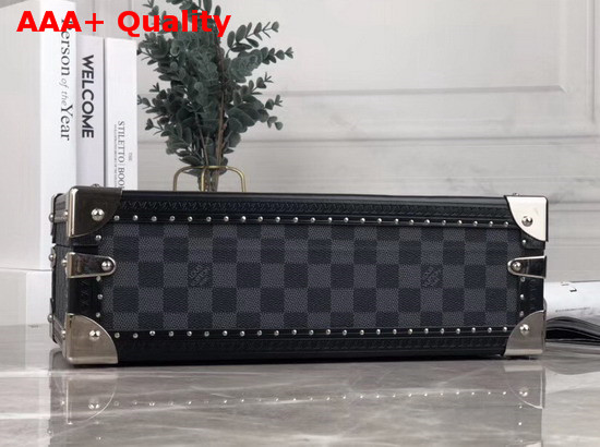Louis Vuitton 8 Watch Case in Damier Graphite Canvas N48194 Replica
